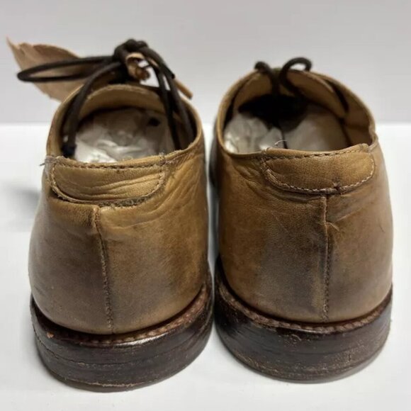 Bedstu Men’s Bessie, Tan Rustic Oxford Dress Shoes, Size 9.5 M main image 6
